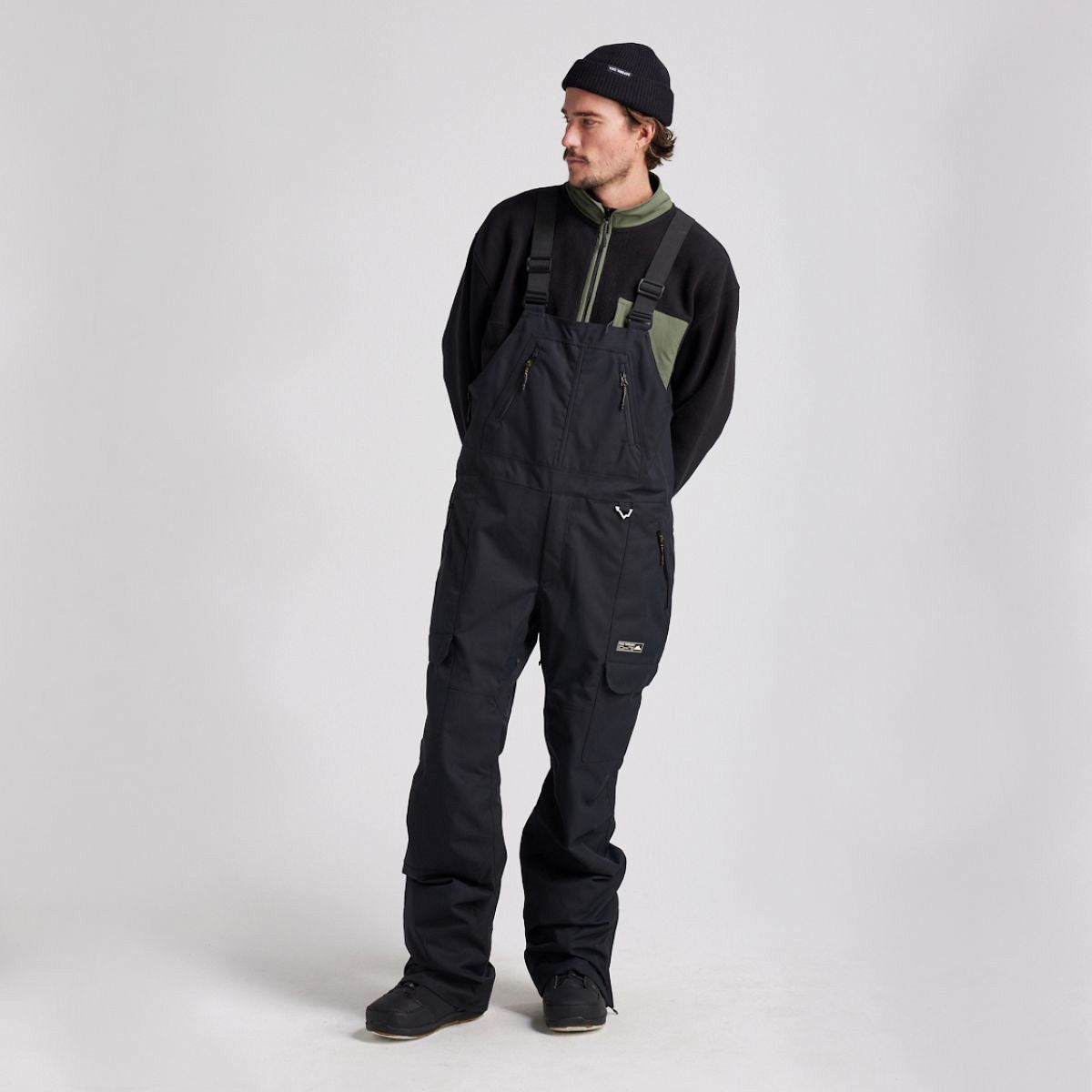 Yuki Threads - Unisex Northbound Bib - Black