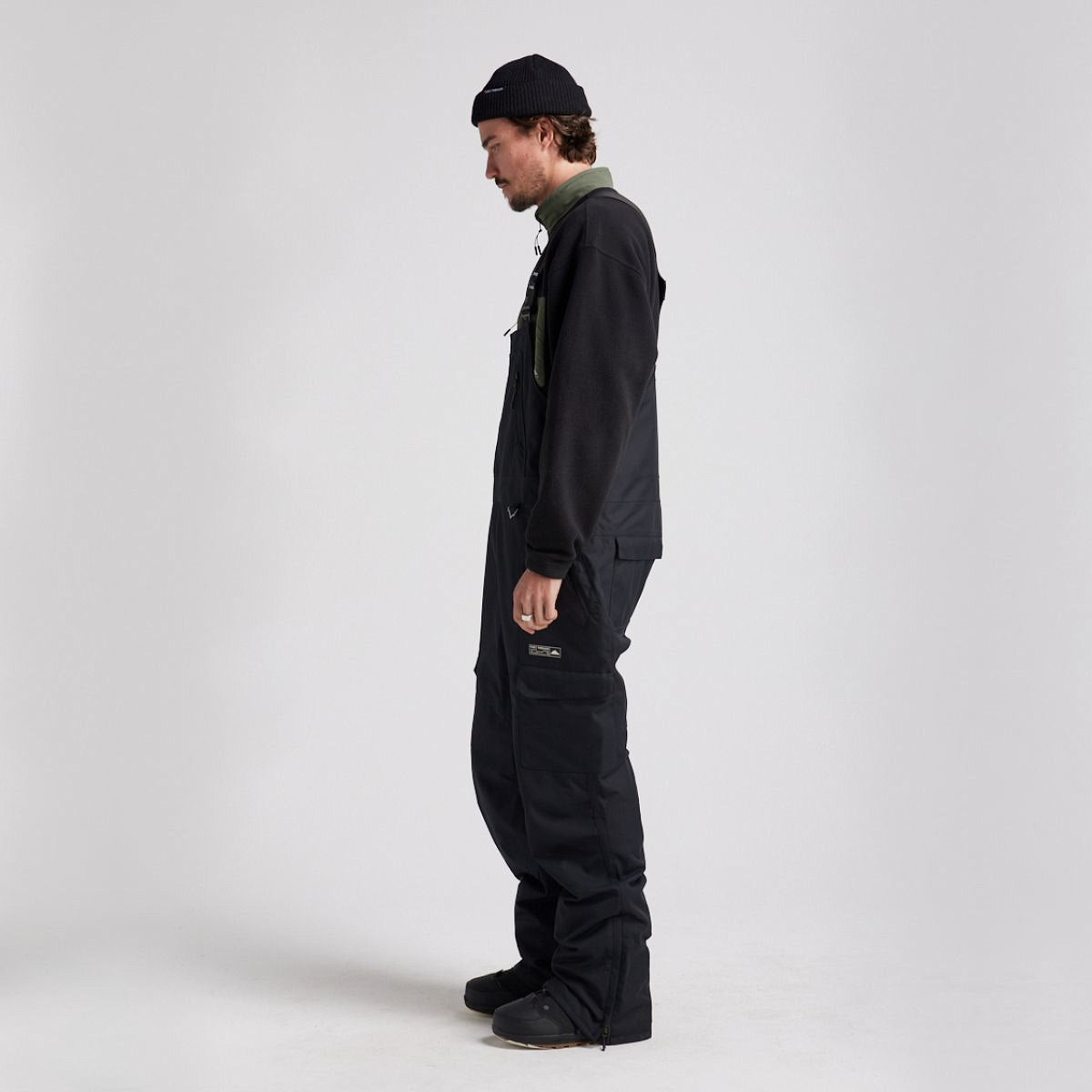Yuki Threads - Unisex Northbound Bib - Black