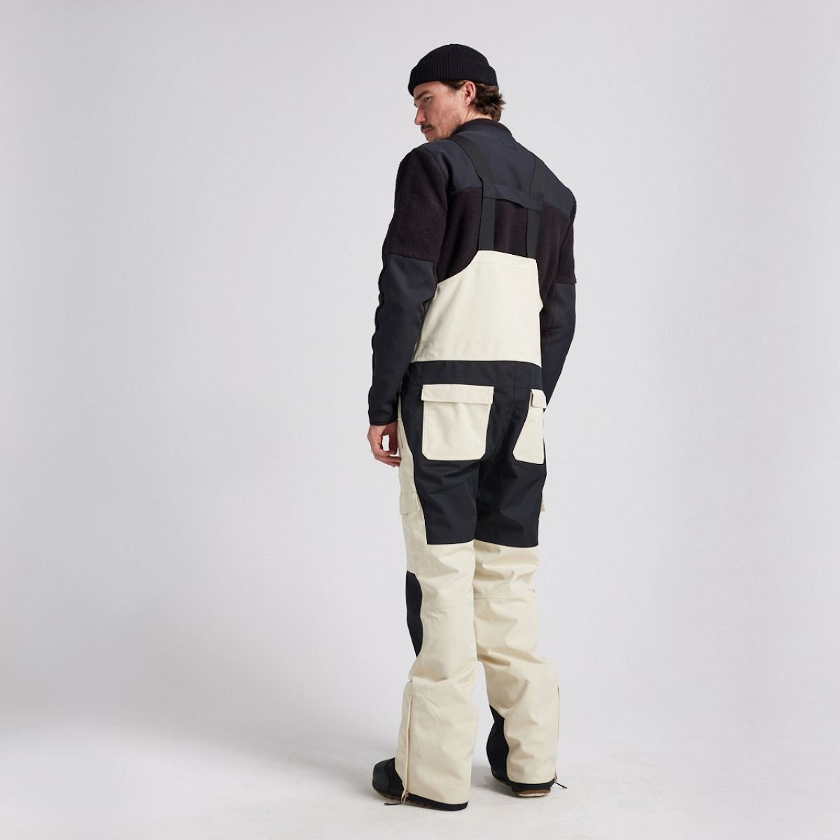 Yuki Threads - Unisex Northbound Bib - Stone