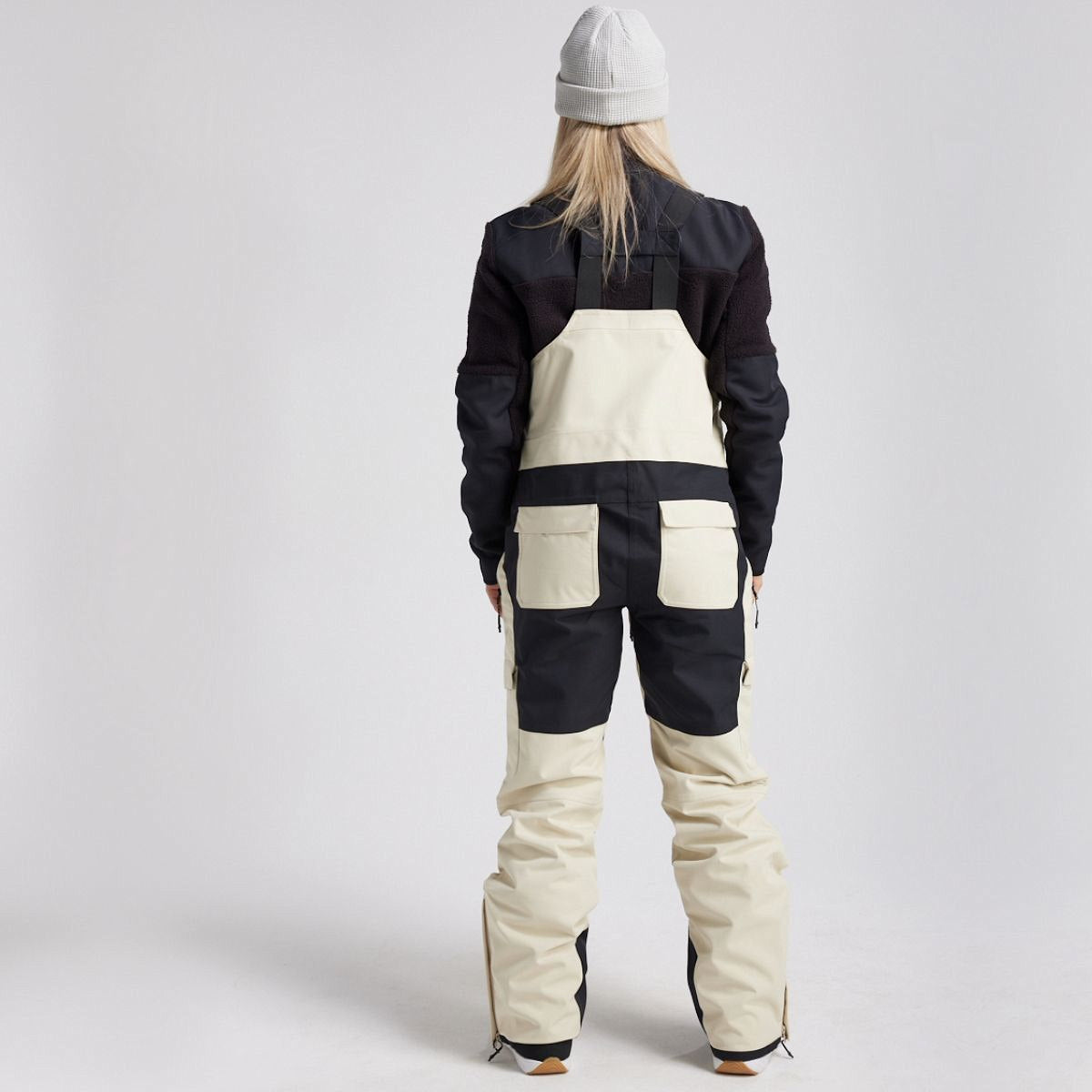 Yuki Threads - Unisex Northbound Bib - Stone