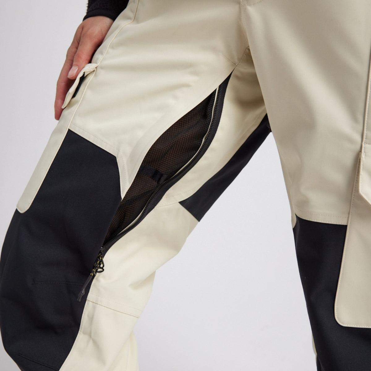 Yuki Threads - Unisex Northbound Bib - Stone