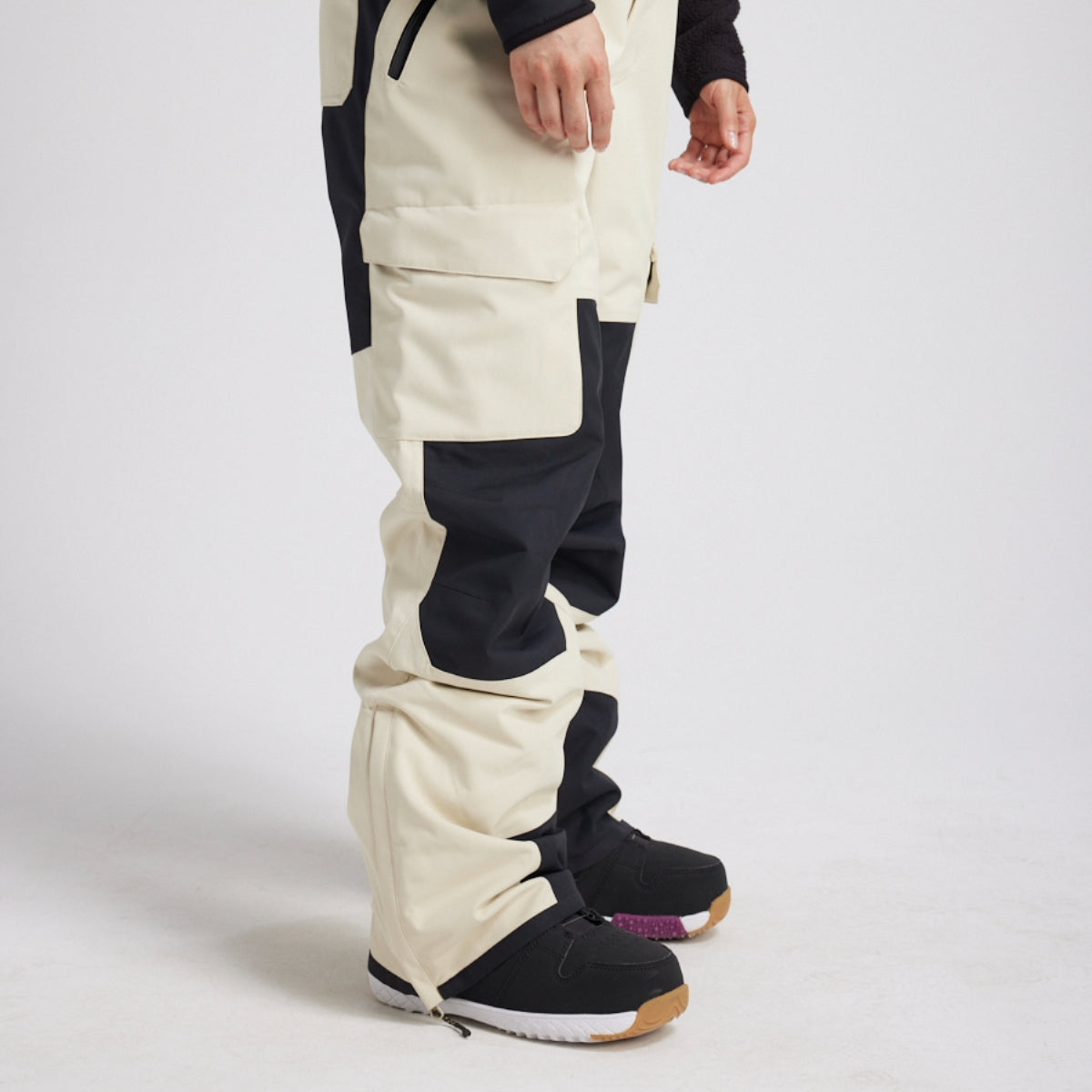 Yuki Threads - Unisex Northbound Bib - Stone