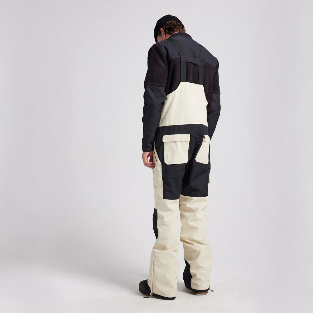 Yuki Threads - Unisex Northbound Bib - Stone