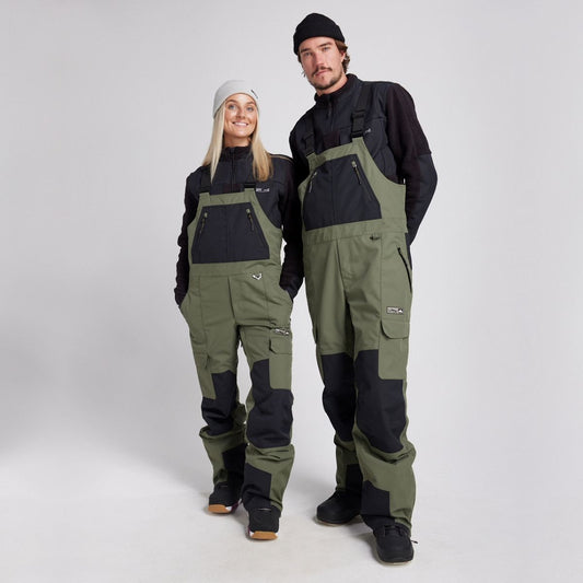 Yuki Threads - Unisex Northbound Bib - Thyme