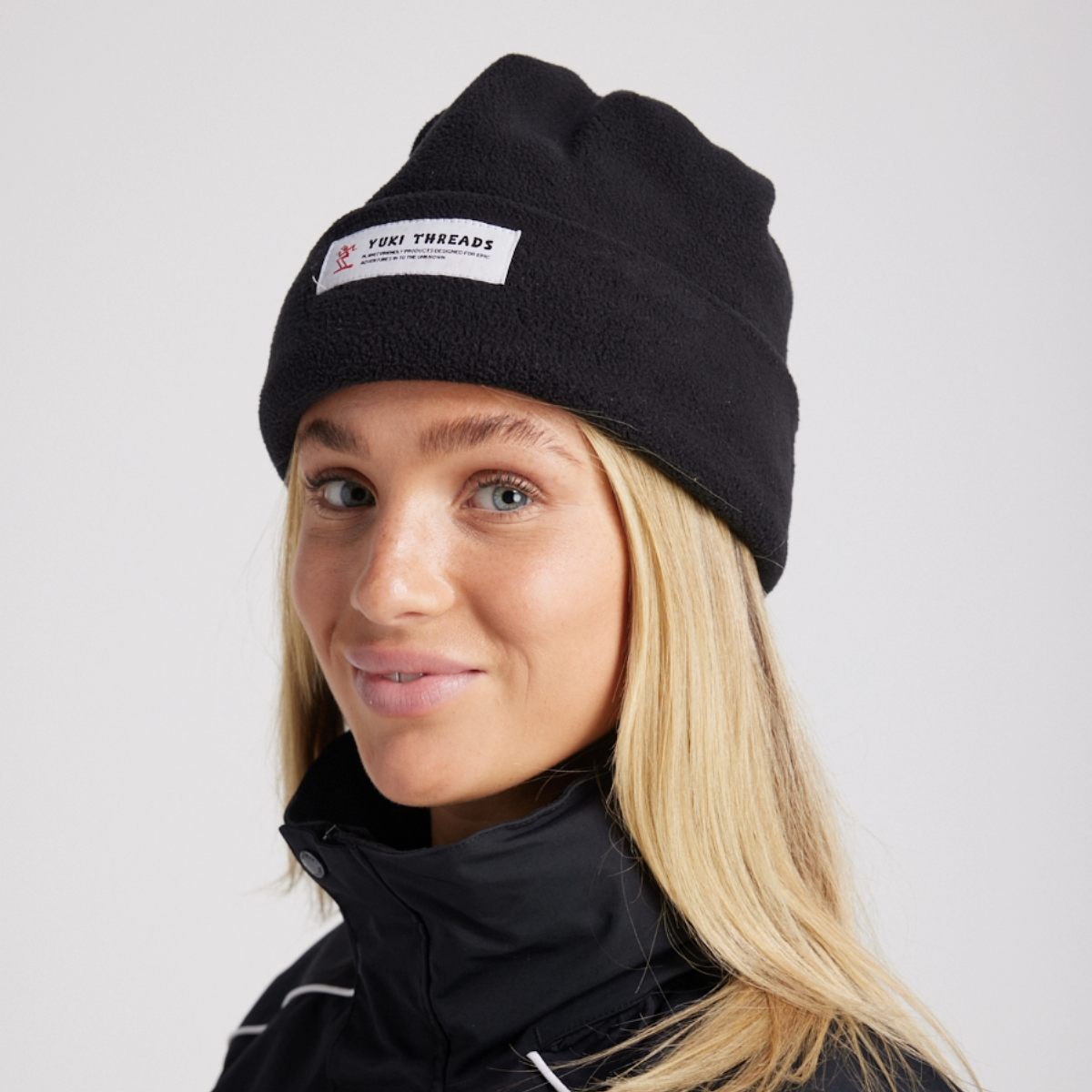 Yuki Threads (Sample) - Unisex Boogie Beanie - Black