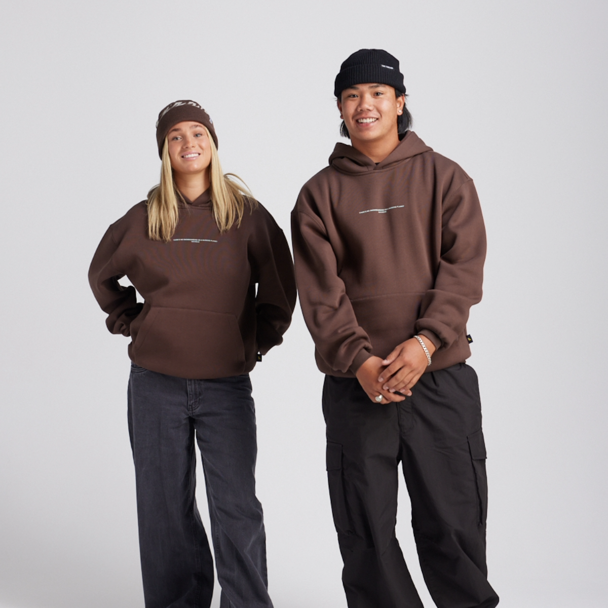 Yuki Threads (Sample) - Unisex Inferno Hoodie - Bark