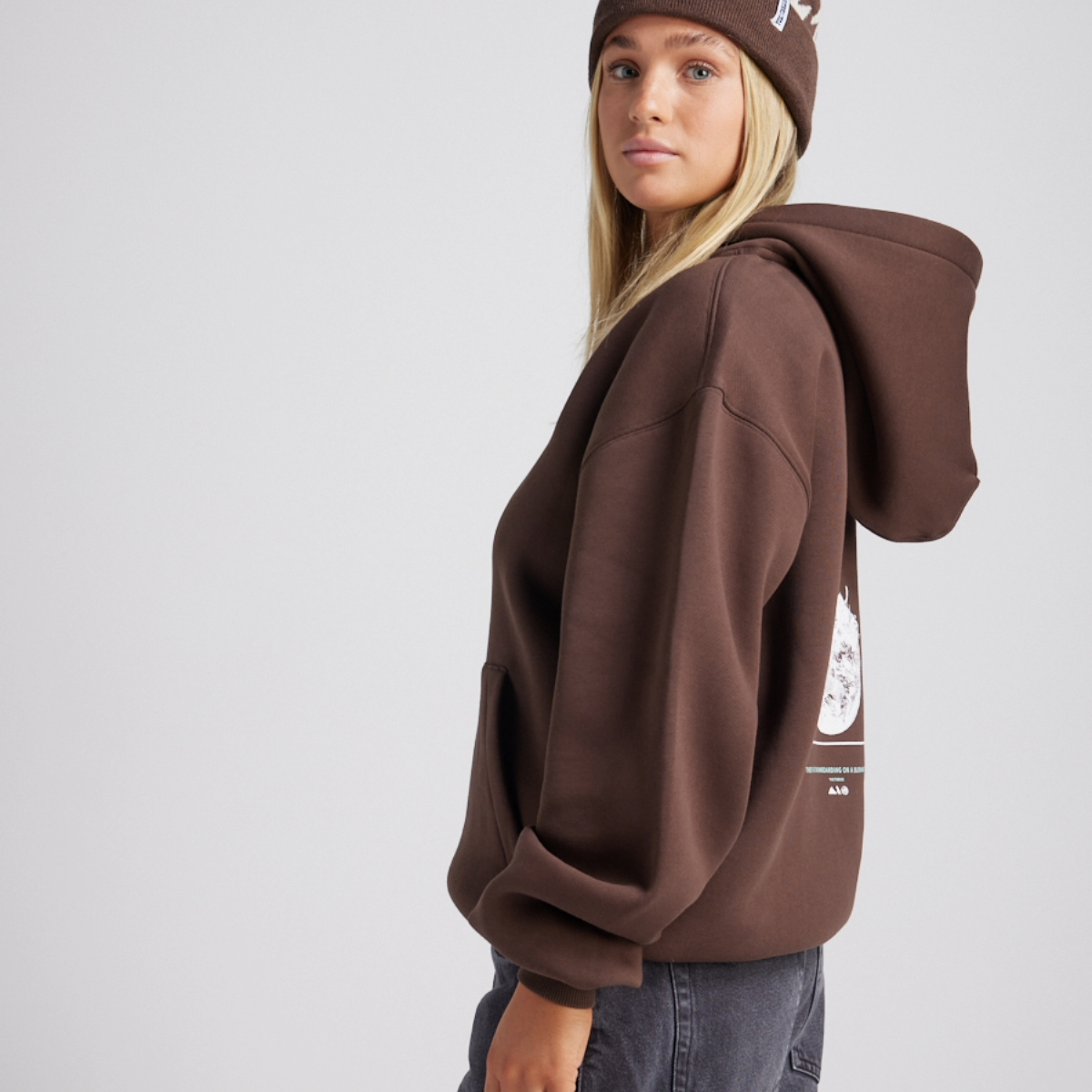 Yuki Threads (Sample) - Unisex Inferno Hoodie - Bark