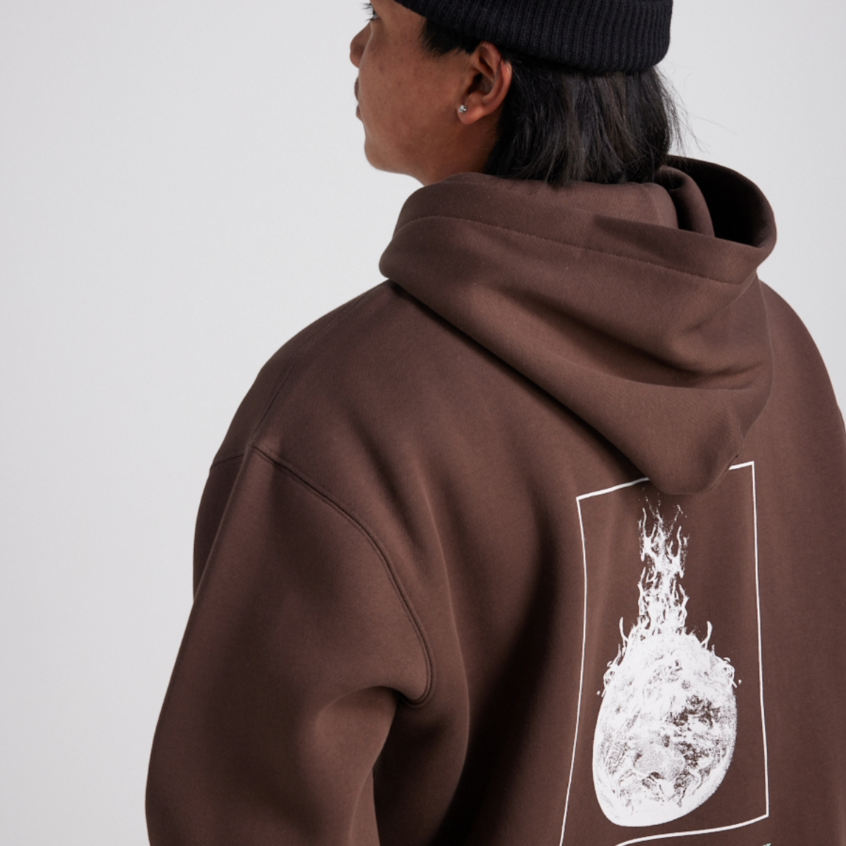 Yuki Threads (Sample) - Unisex Inferno Hoodie - Bark