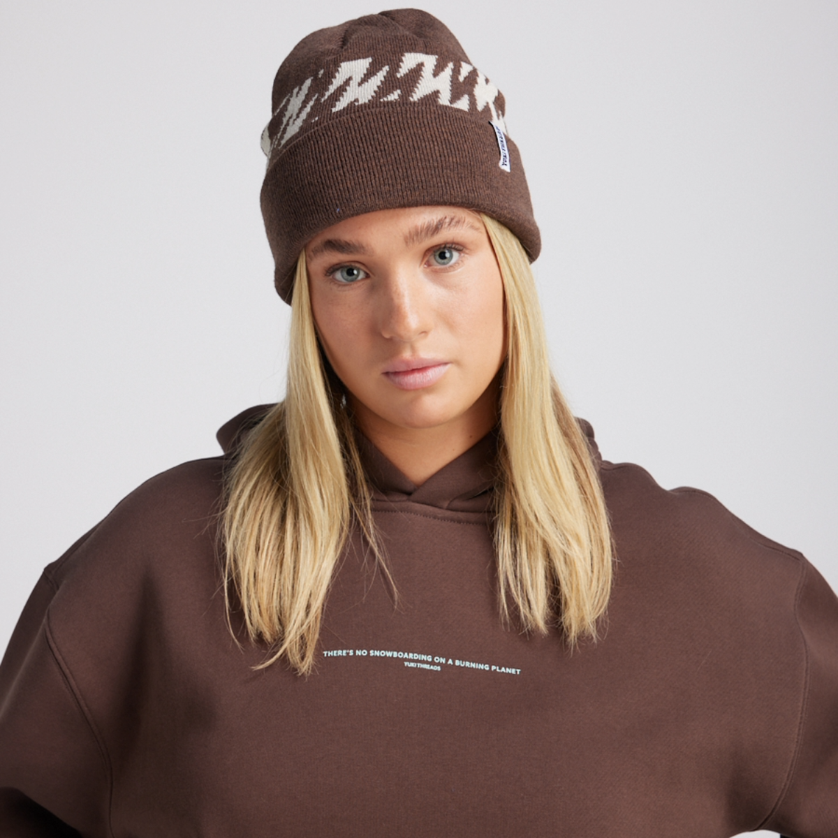 Yuki Threads (Sample) - Unisex Lighting Beanie - Bark
