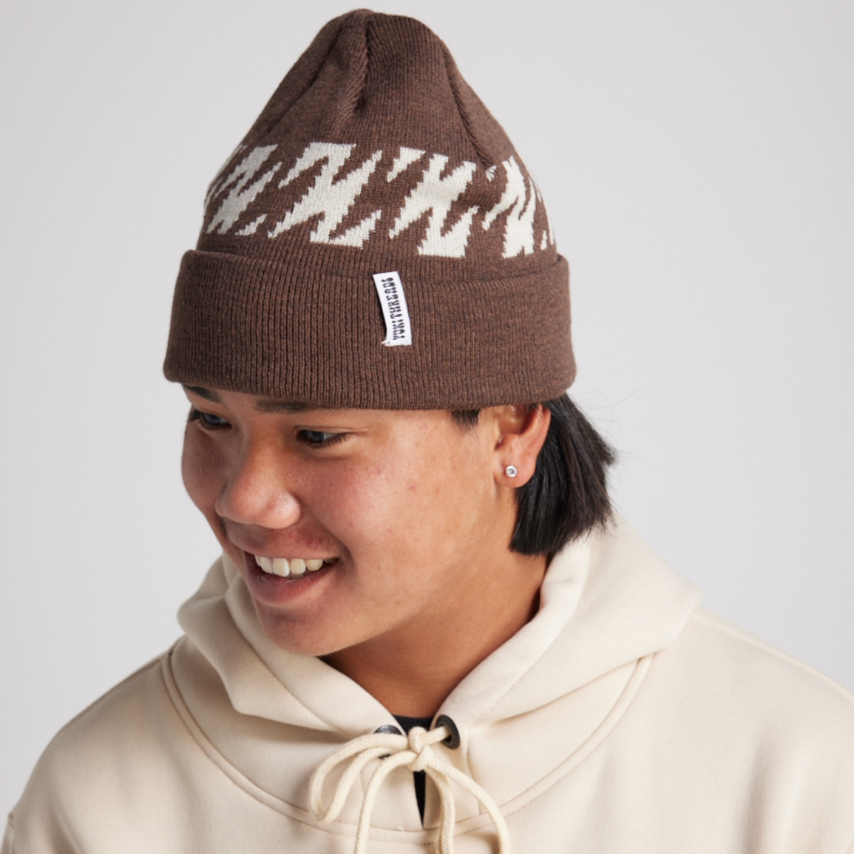 Yuki Threads (Sample) - Unisex Lighting Beanie - Bark