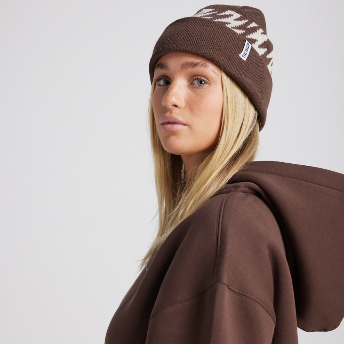 Yuki Threads (Sample) - Unisex Lighting Beanie - Bark