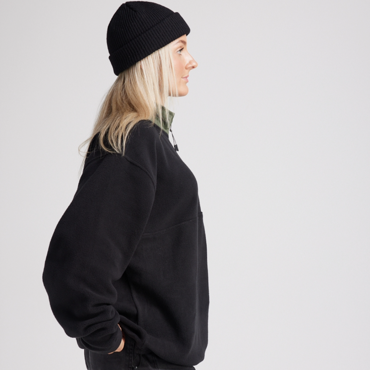Yuki Threads (Sample) - Unisex Monte Fleece - Black