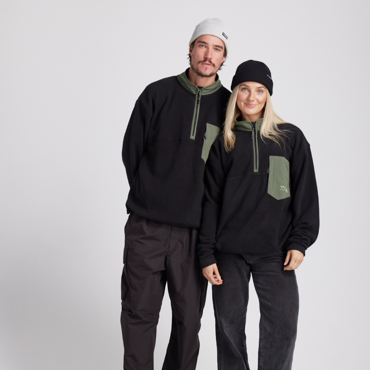 Yuki Threads (Sample) - Unisex Monte Fleece - Black