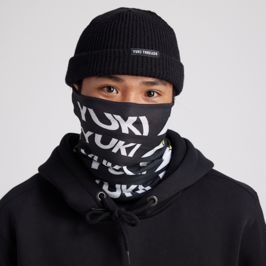 Yuki Threads (Sample) - Unisex Neck Jock - Black