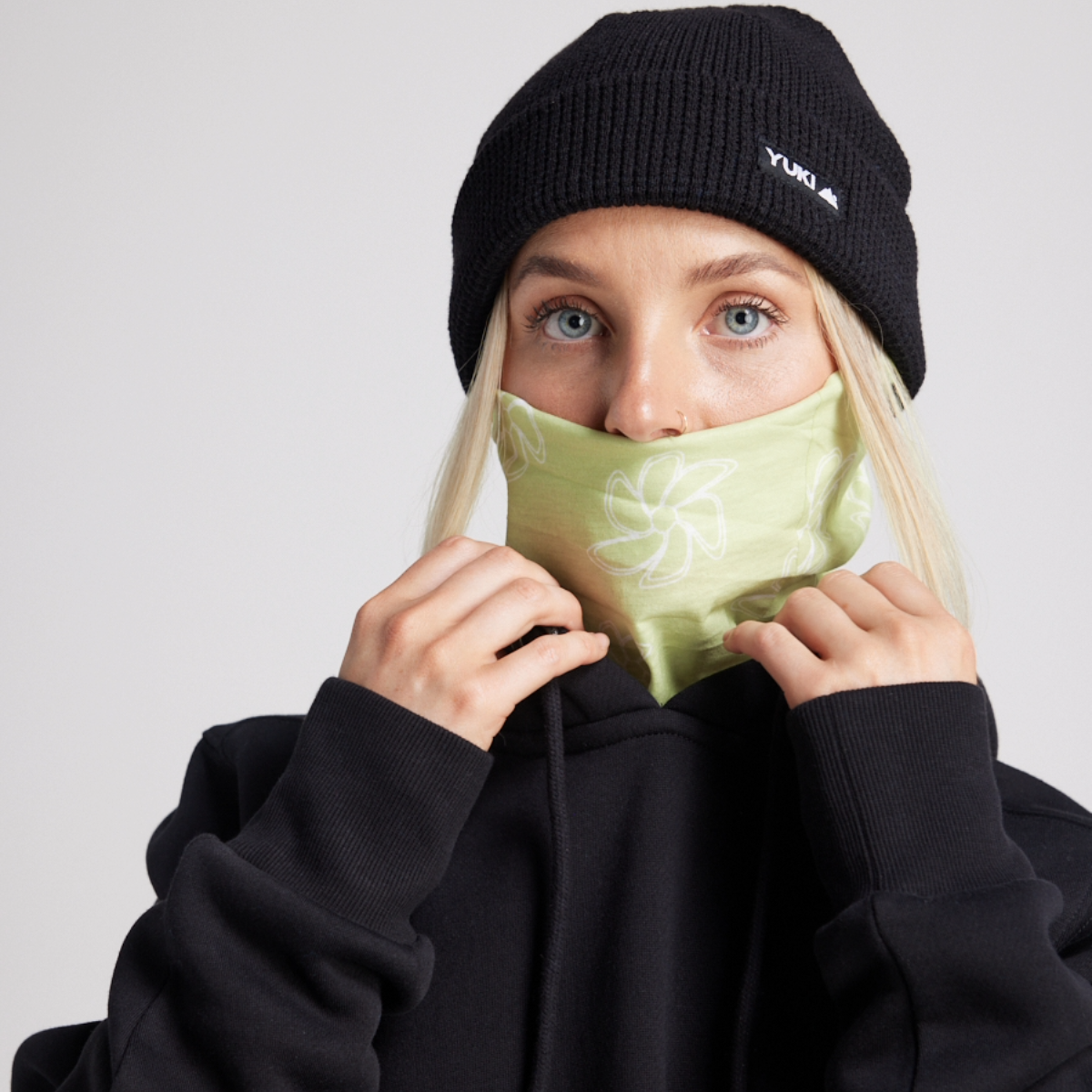 Yuki Threads (Sample) - Unisex Neck Jock - Washed Jade