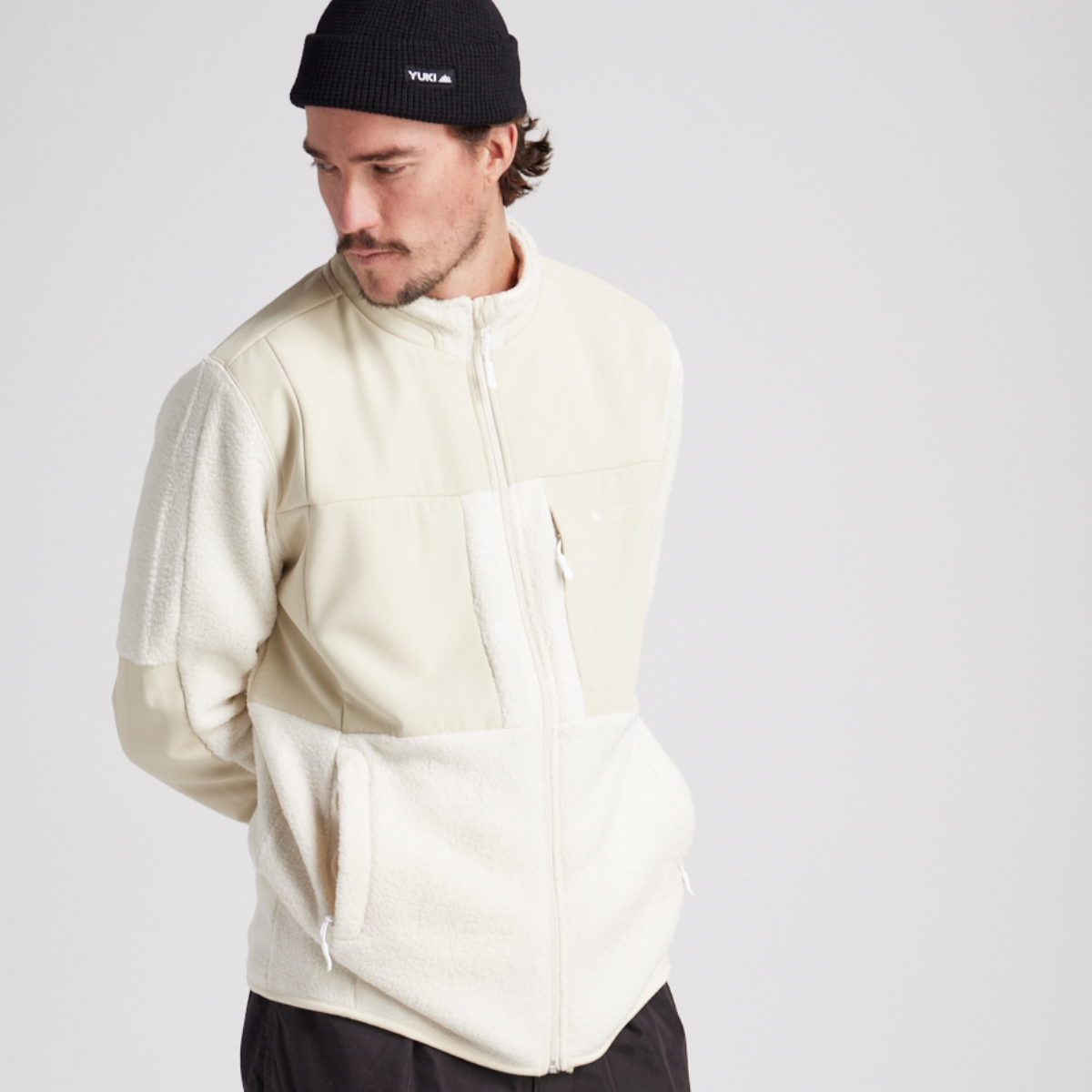 Yuki Threads (Sample) - Unisex Summit Sherpa - Stone