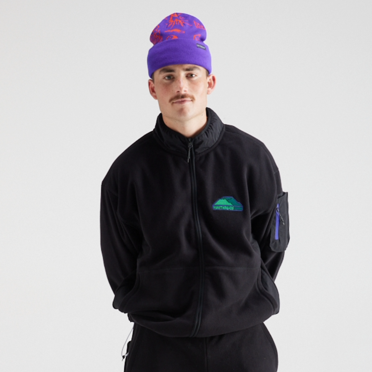 Yuki Threads - Unisex Eddie Fleece - Black