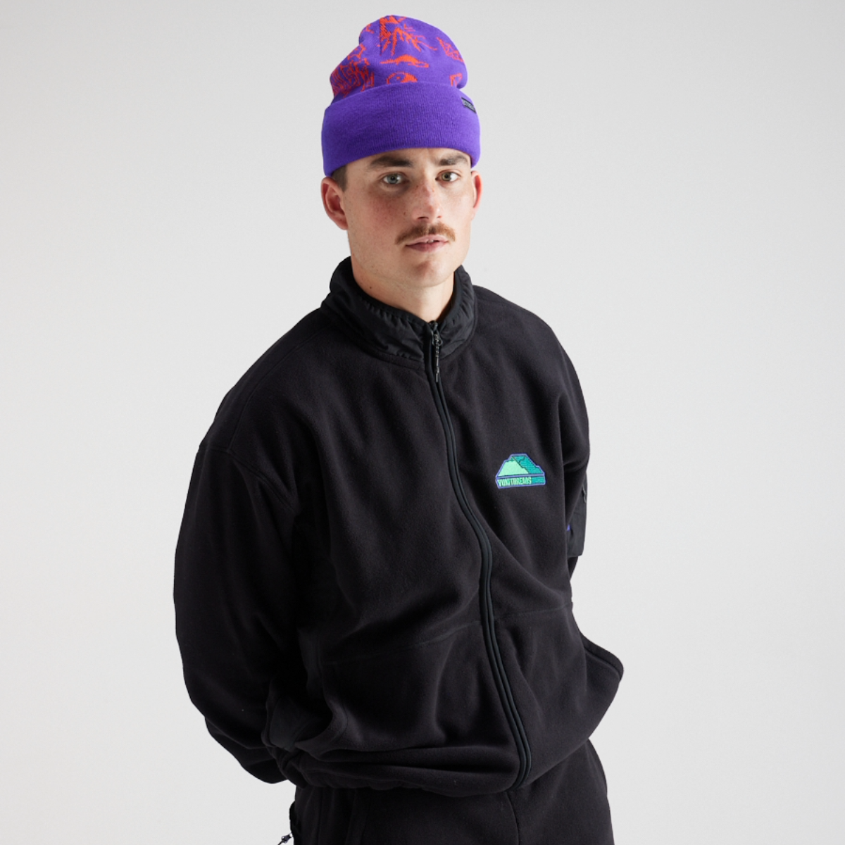 Yuki Threads - Unisex Eddie Fleece - Black