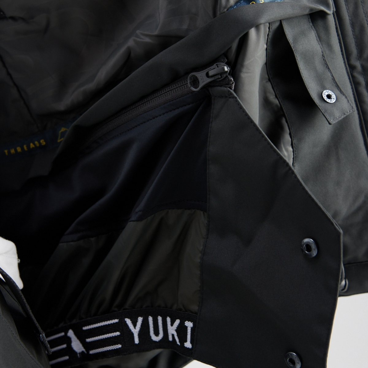 Yuki Threads - Unisex Street Jacket - Black
