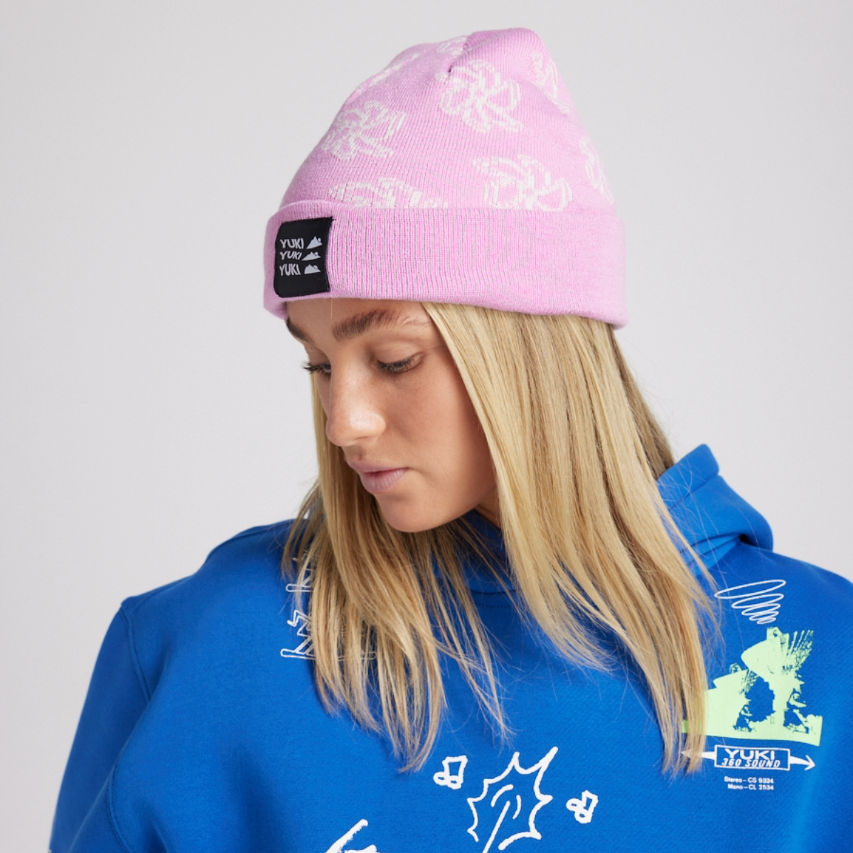 Yuki Threads (Sample) - Unisex Tinnitus Beanie - Pastel