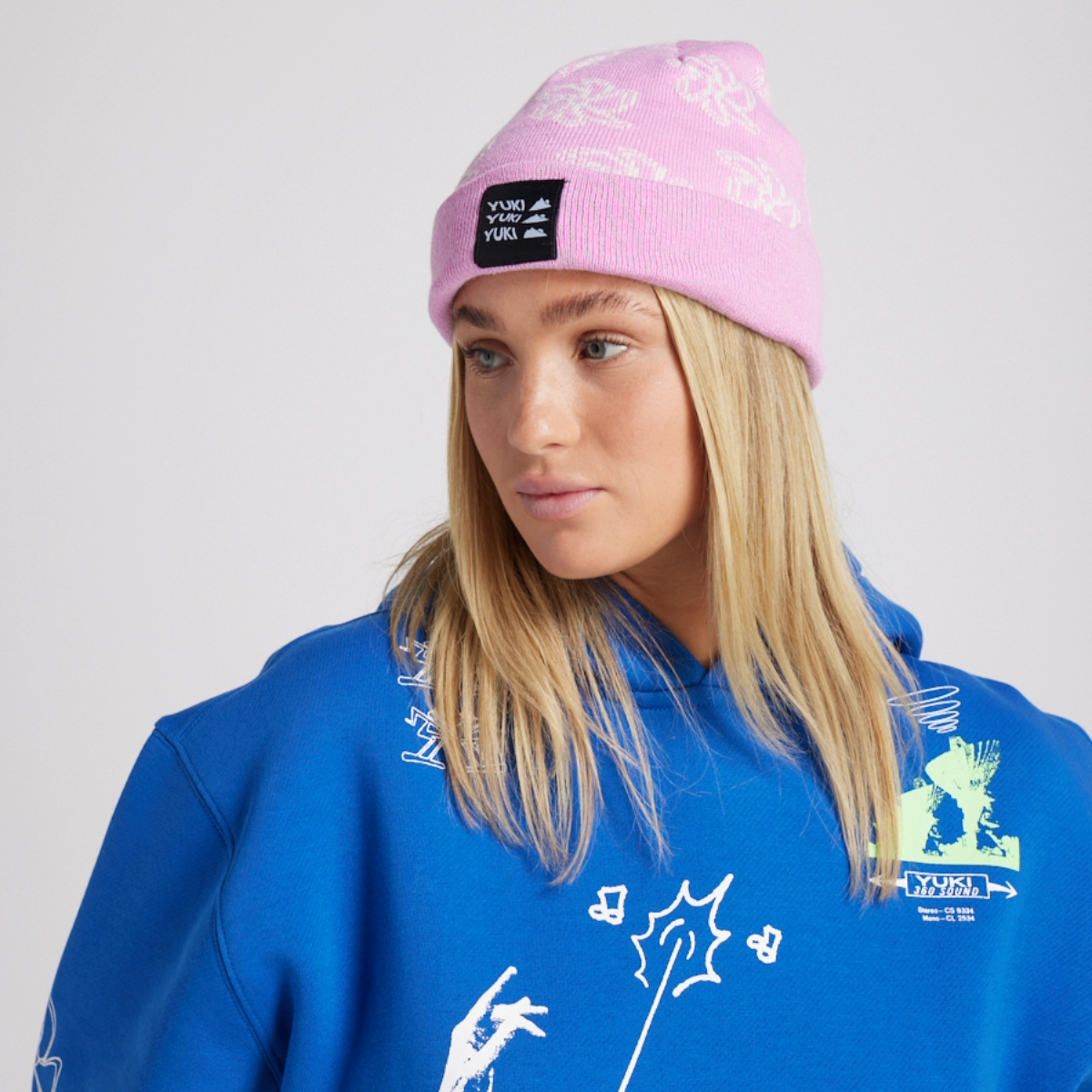 Yuki Threads (Sample) - Unisex Tinnitus Beanie - Pastel