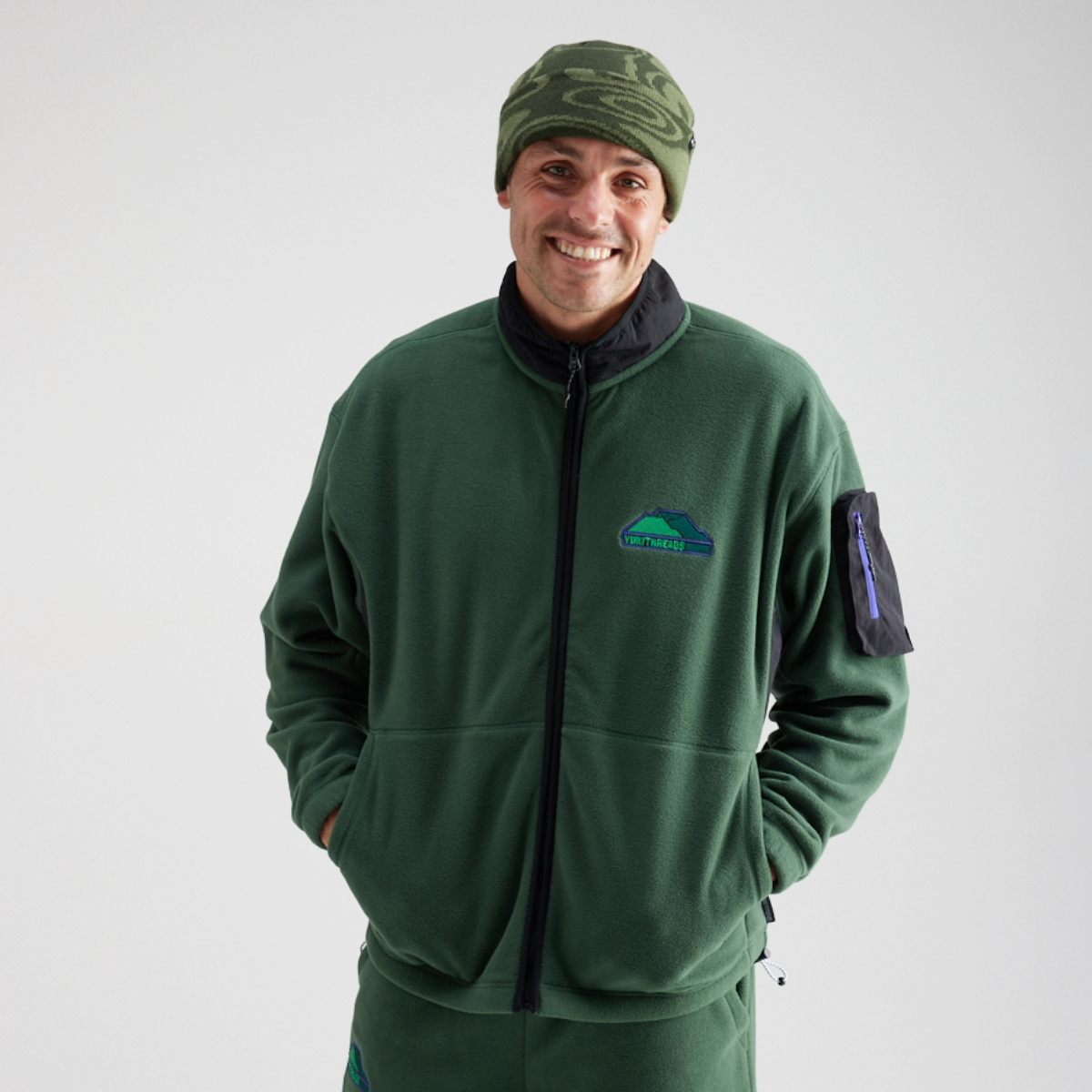 Yuki Threads - Unisex Eddie Fleece - Sycamore