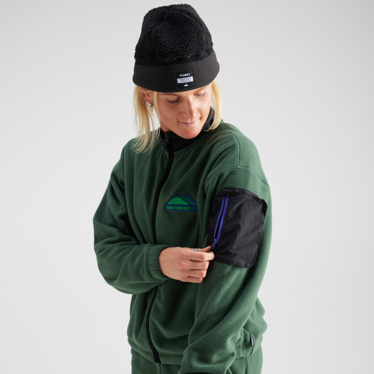 Yuki Threads - Unisex Eddie Fleece - Sycamore