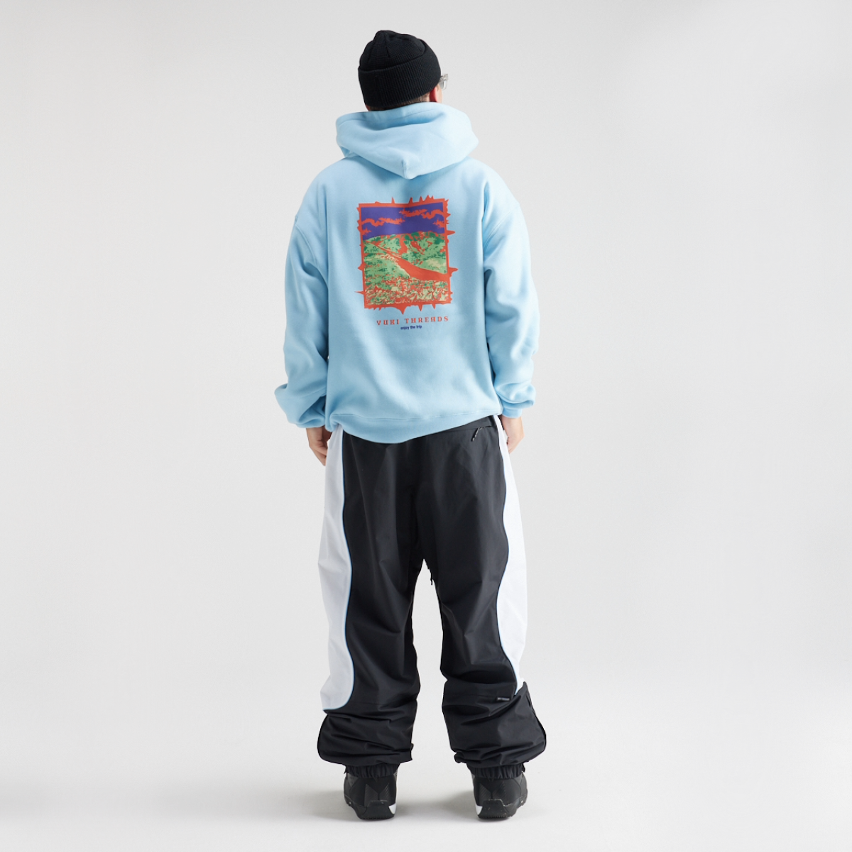 Yuki Threads - Unisex Eddie Pant - Black