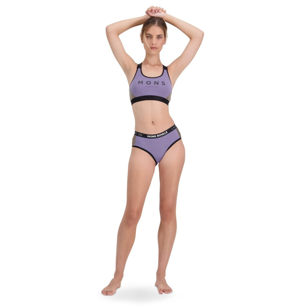 Mons Royale Women's Sylvia Boyleg - Walnut / Thistle