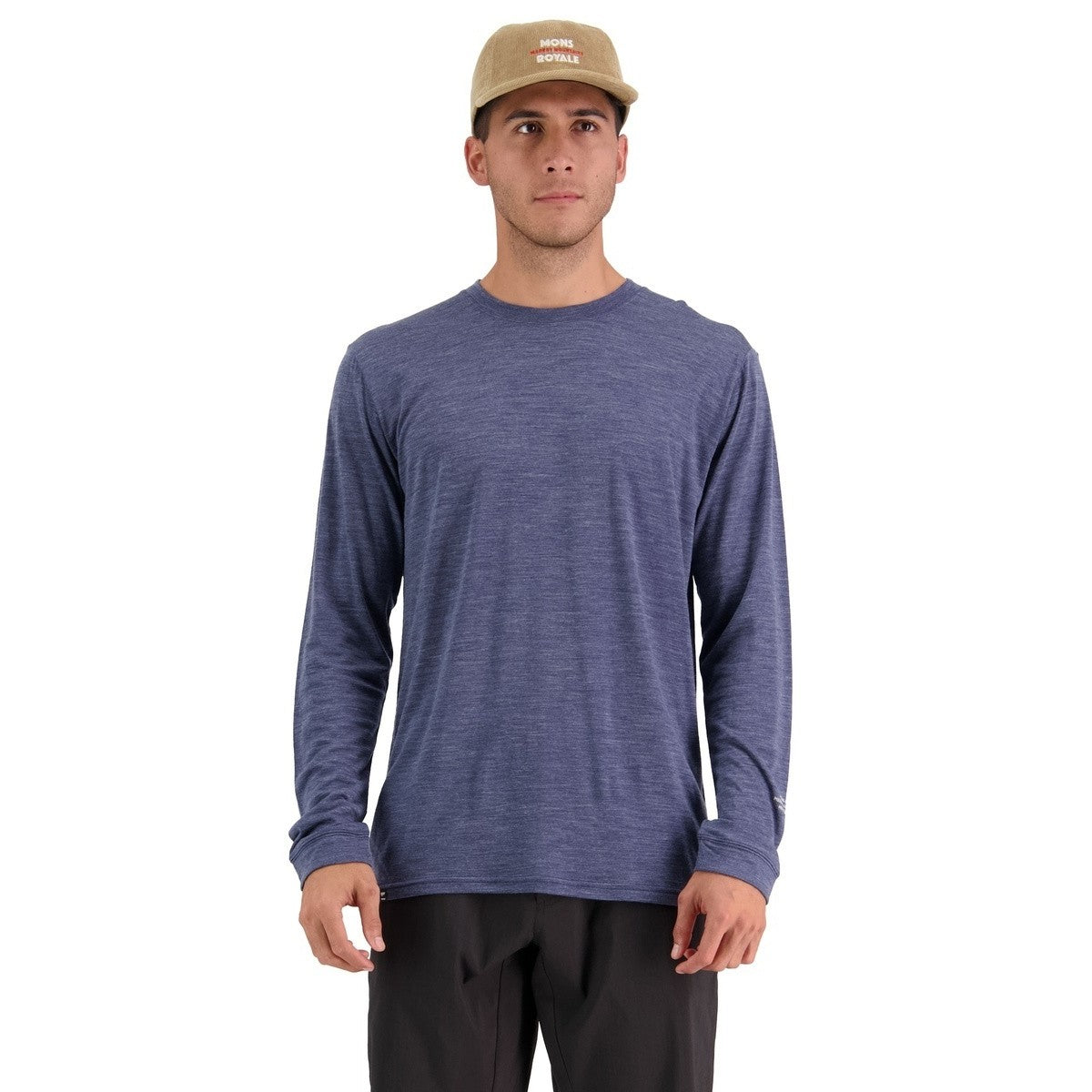 Mons Royale - Men's Zephyr Merino Cool LS - Midnight