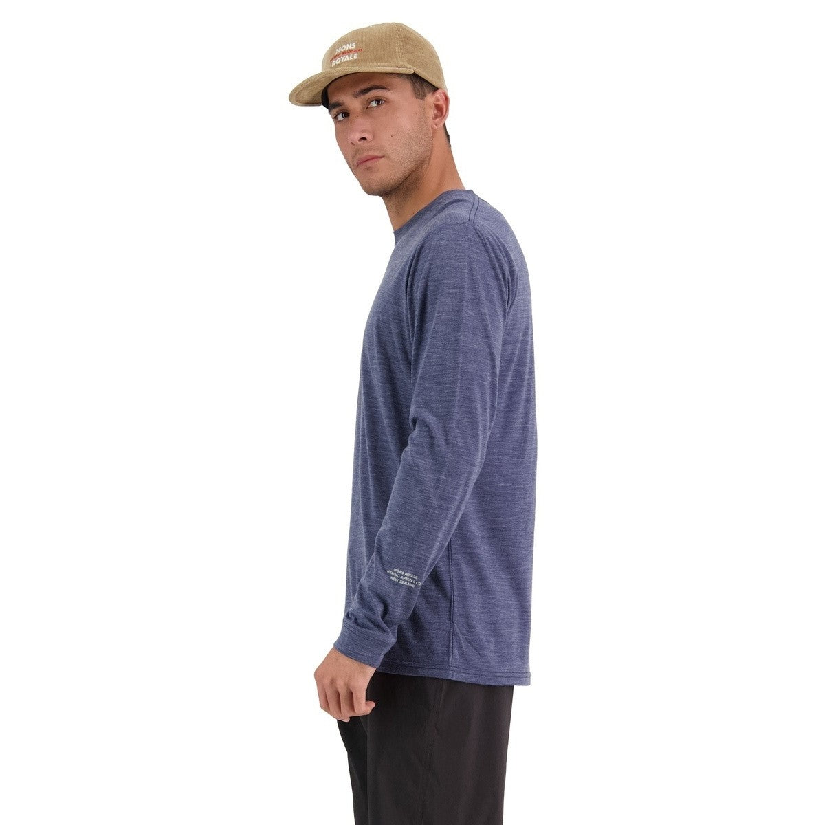 Mons Royale - Men's Zephyr Merino Cool LS - Midnight