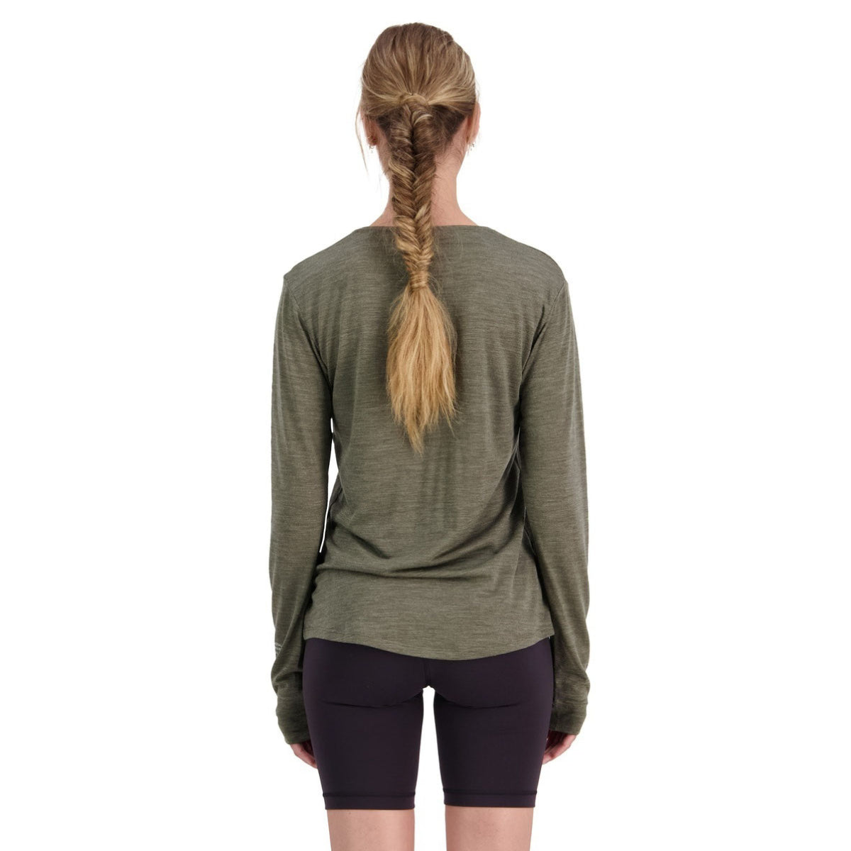 Mons Royale Women's Zephyr Merino Cool LS - Olive