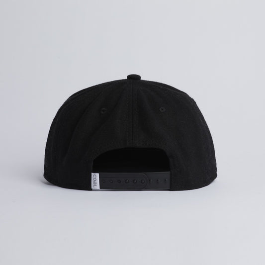 Coal - The Uniform Cap - Black Flannel