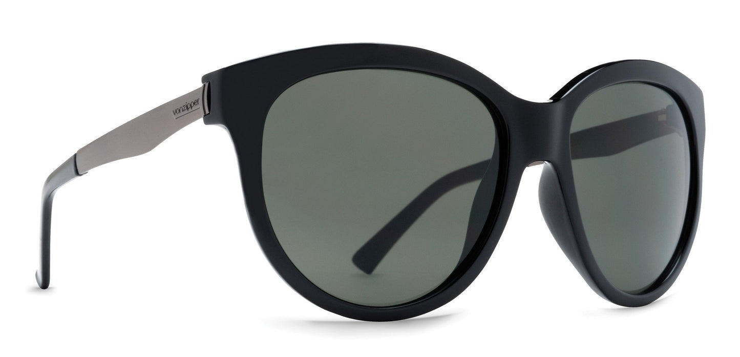 CHEEKS - Black Gloss / Vintage Grey