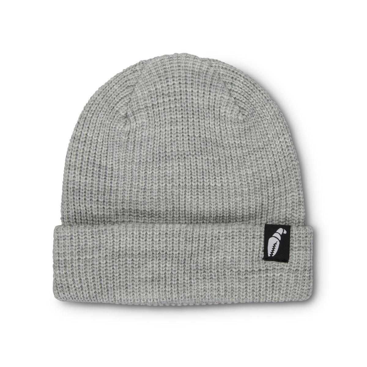 Crab Grab - Claw Label Beanie - Heather Grey