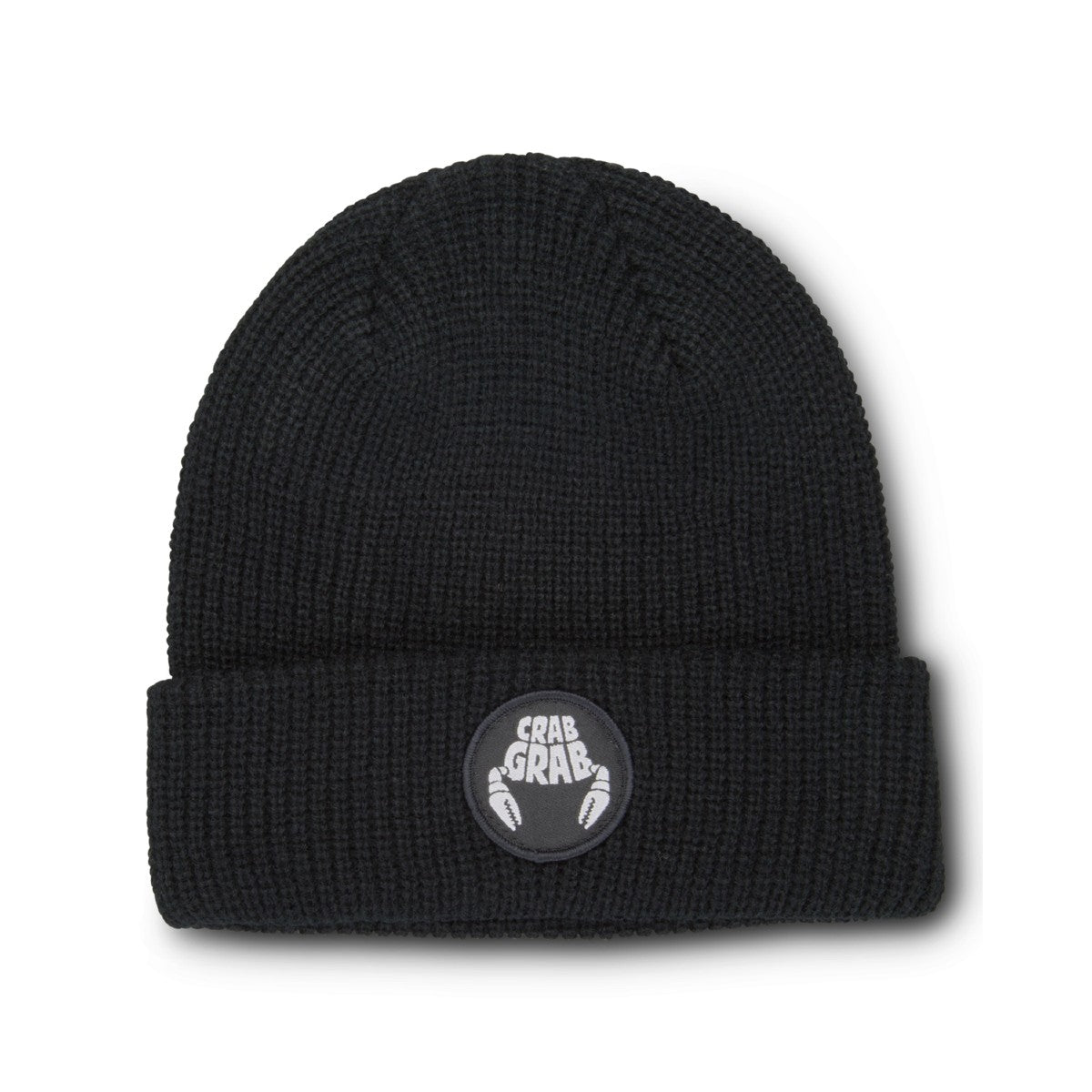 Crab Grab - Circle Patch - Black
