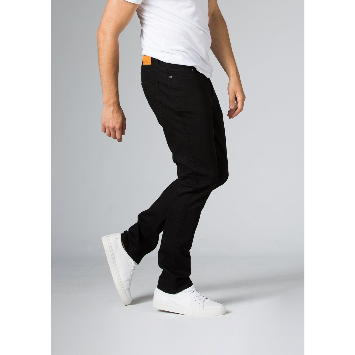 Duer - Performance Denim Relaxed Taper - Black