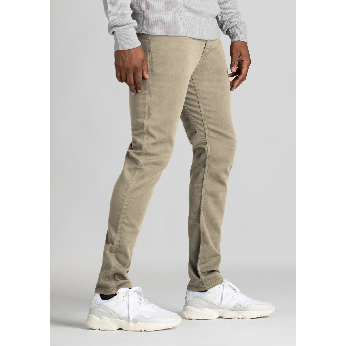 Duer - No Sweat Pant Slim - Light Khaki