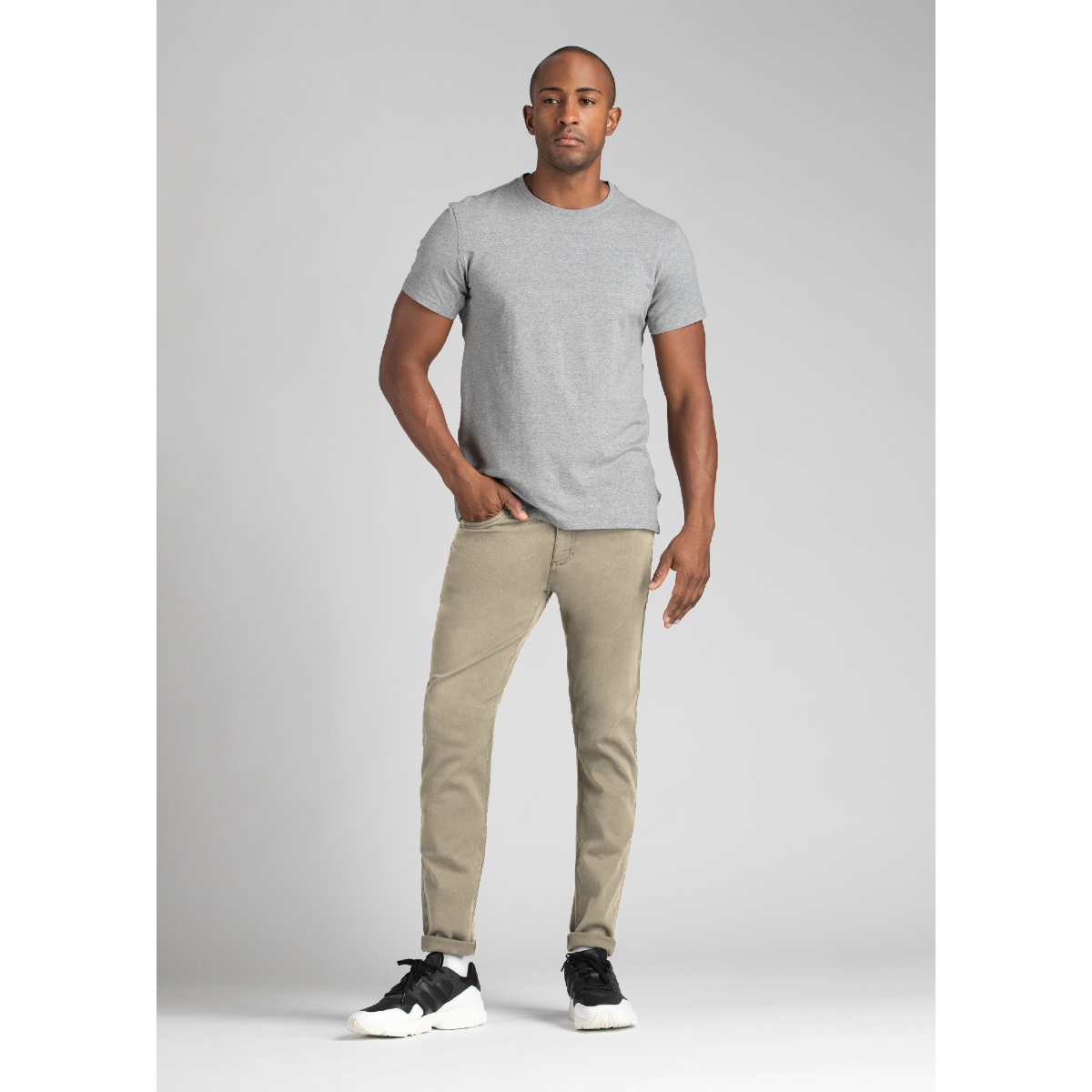 Duer - No Sweat Pant Slim - Light Khaki