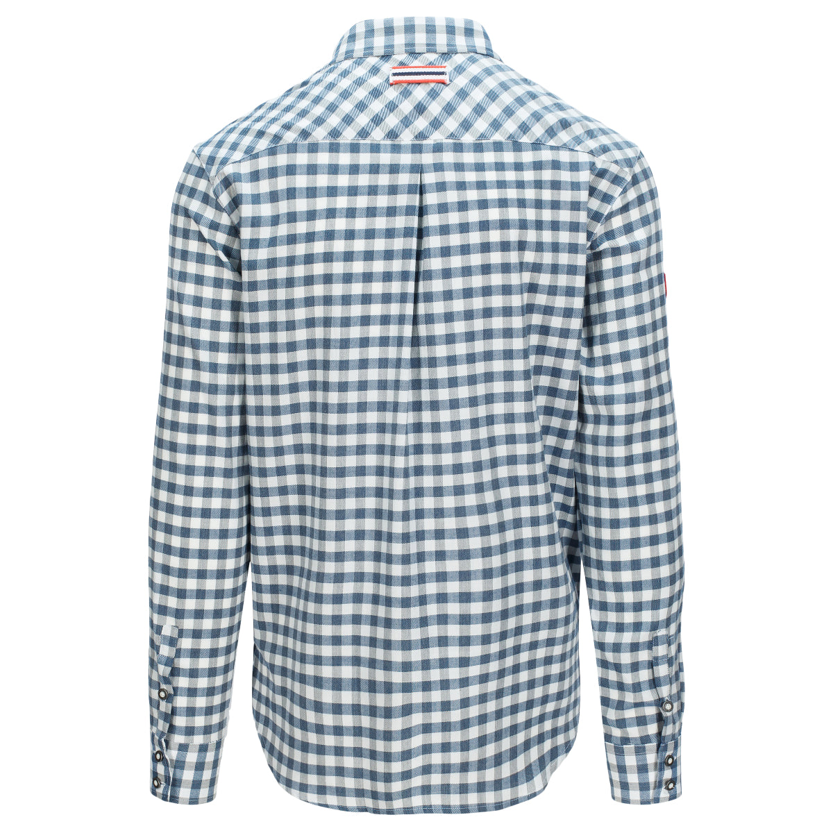 Amundsen Flannel Shirt Mens - Chequered Blue