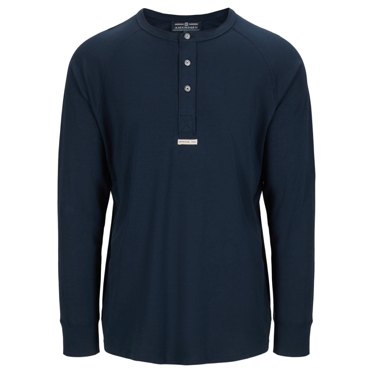 Amundsen Vagabond Henley Mens - Faded Navy