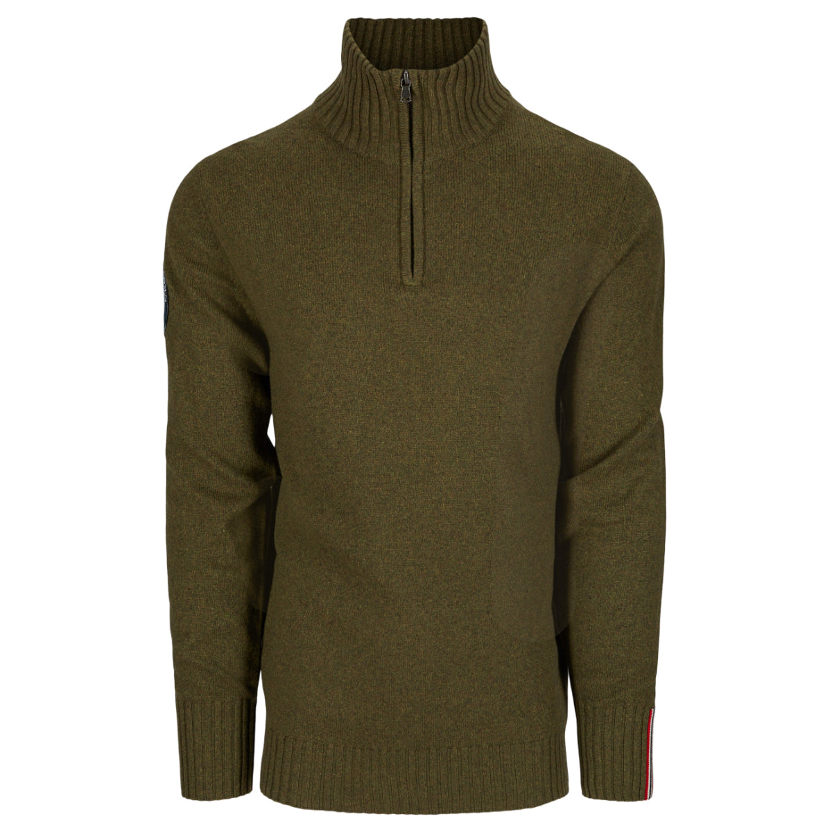Amundsen Deck Half Zip Mens - Olive