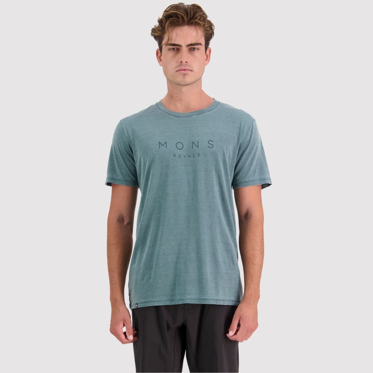 Mons Royale Men's Zephyr Merino Cool T-Shirt - Burnt Sage