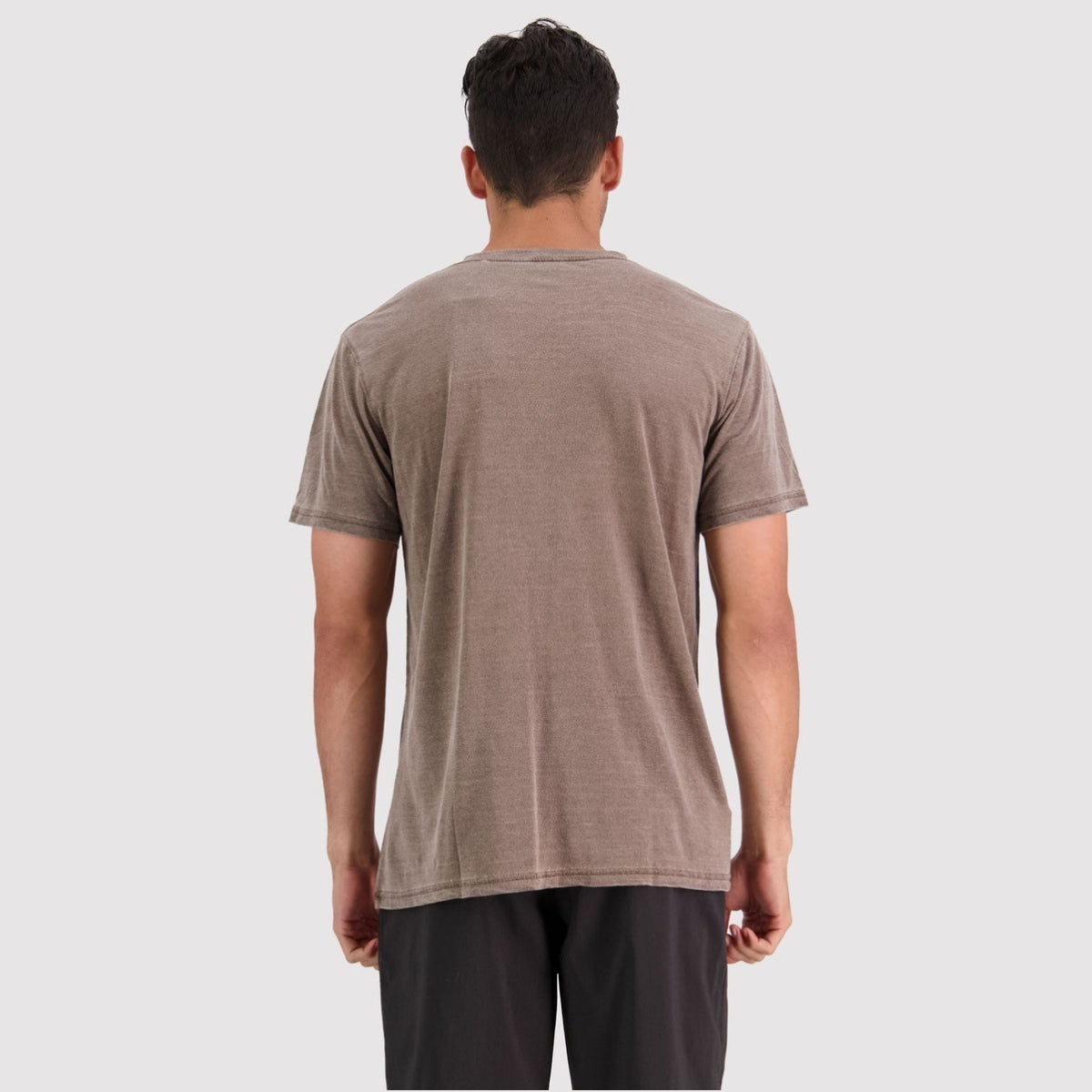 Mons Royale Men's Zephyr Merino Cool T-Shirt - Walnut