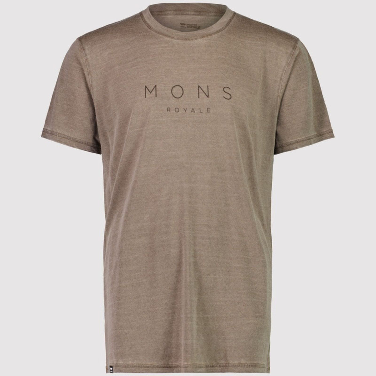 Mons Royale Men's Zephyr Merino Cool T-Shirt - Walnut