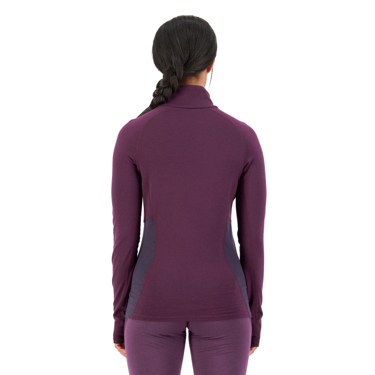 Mons Royale Womens Olympus Half Zip - Into the Wild
