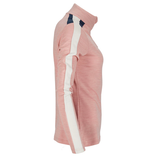 Amundsen Sports - Women's 5Mila Half Zip - Blush Pink