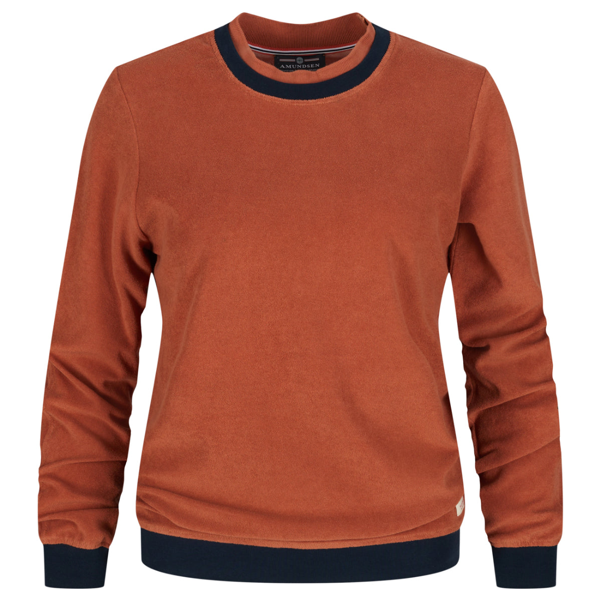 Amundsen Odd Terry Long Sleeve Womens - Tangerine