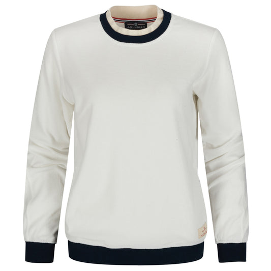 Amundsen Odd Terry Long Sleeve Womens - Natural