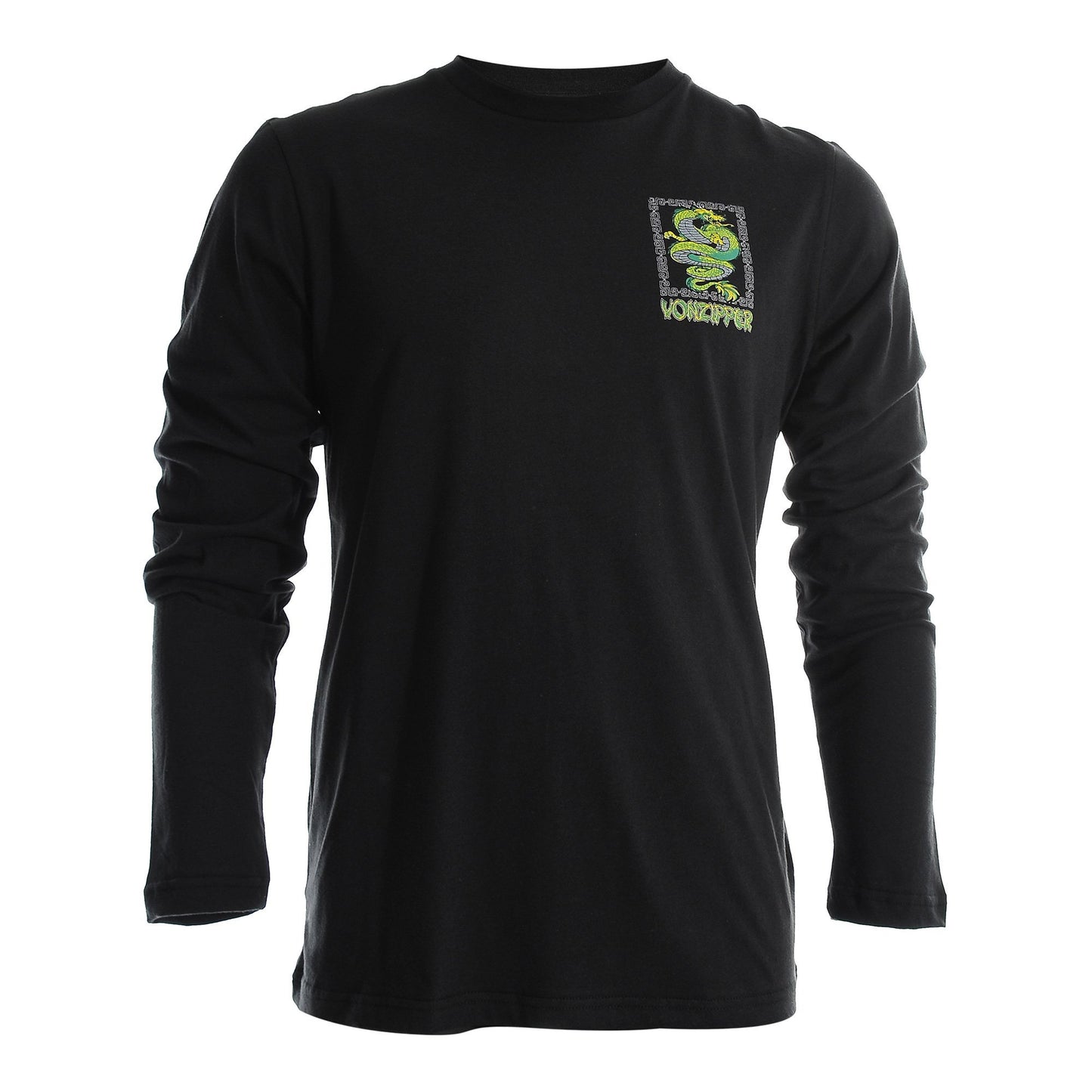 L-Sleeve VonZipper KONG FU - Dark Charcoal - XL - SS18